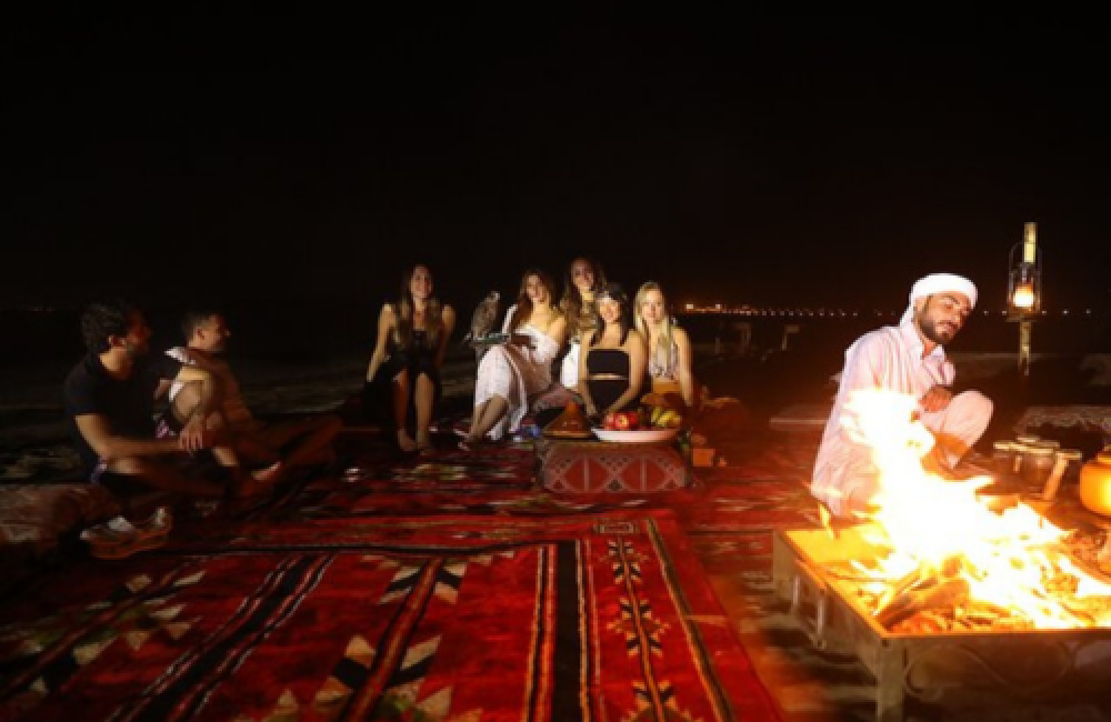 overnight desert safari in abudhabi